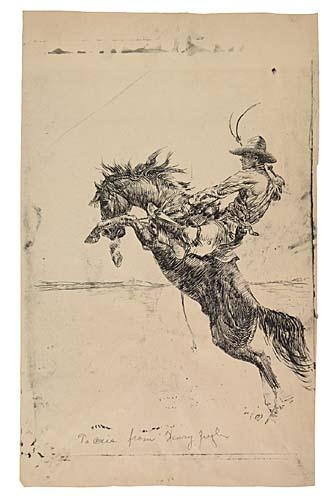 Henry Ziegler | Bronco Rider | MutualArt