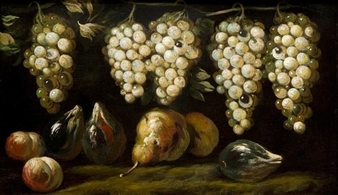 Still Life with Fruits - Bernardino Malagoli