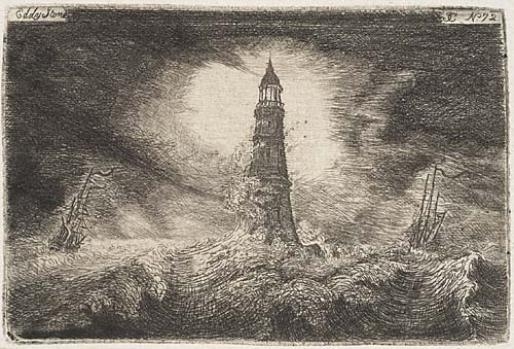 Crichten Castle from the Northeast by John Clerk of Eldin