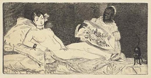 Olympia by Édouard Manet, 1867