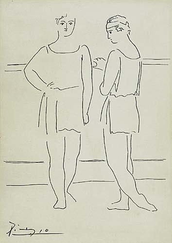 Image result for picasso two dancers