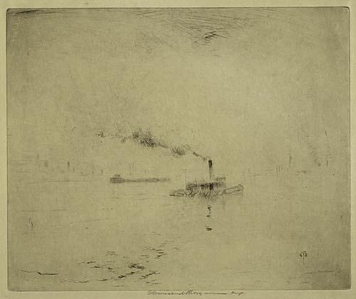 Port Fog by Franklin Townsend Morgan