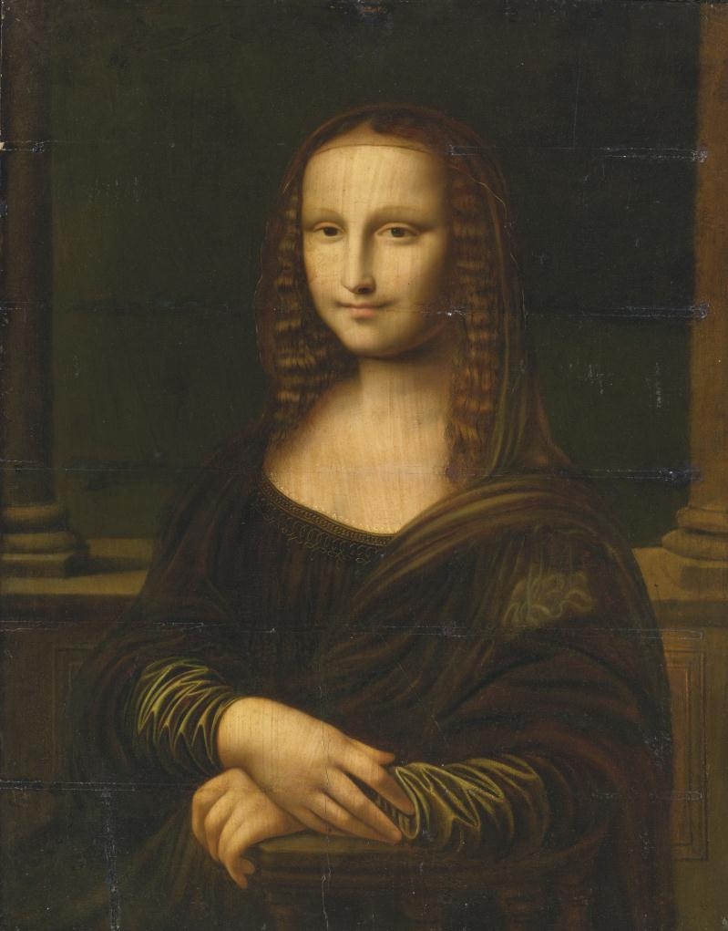 THE MONA LISA by Leonardo da Vinci