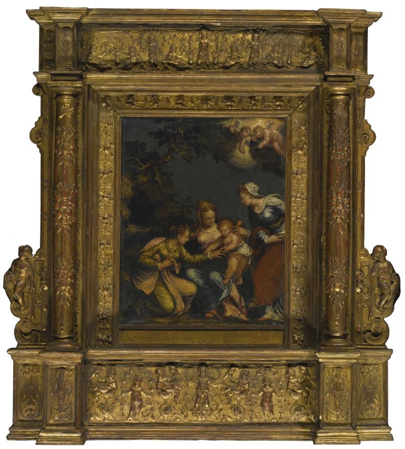Paolo Farinati | THE MYSTIC MARRIAGE OF SAINT CATHERINE | MutualArt