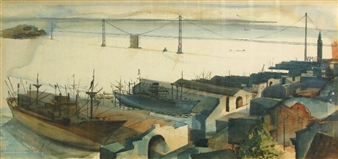 San Francisco Waterfront - Frank Nelson Ashley