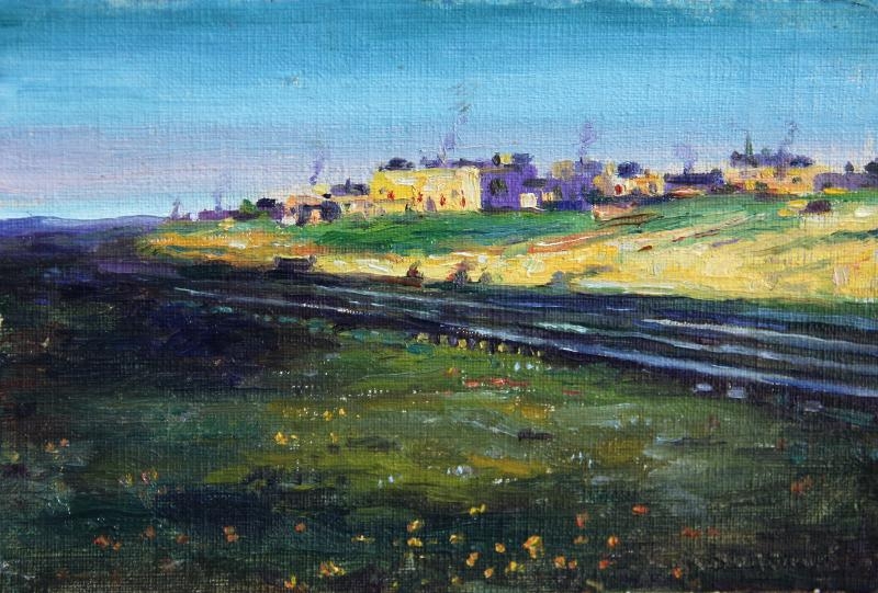 Artwork by Elbridge Ayer Burbank, Laguna, Made of Oil on canvas board