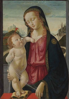 The Madonna and Child - Davide Ghirlandaio