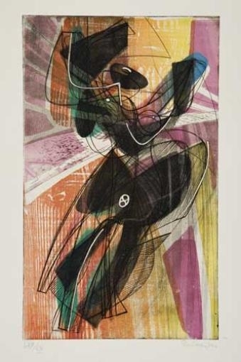Danse du Soleil by Stanley William Hayter, 1951