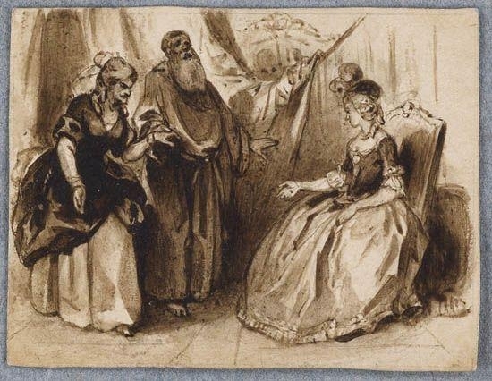 L'Introduction by Théophile-Evariste Fragonard