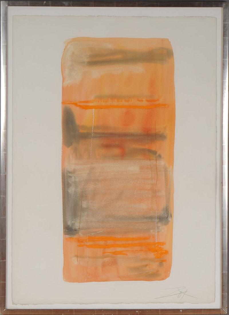 Artwork by Larry Zox, UNTITLED, Made of Watercolor on paper