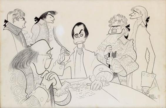 Untitled by Al Hirschfeld, 1776