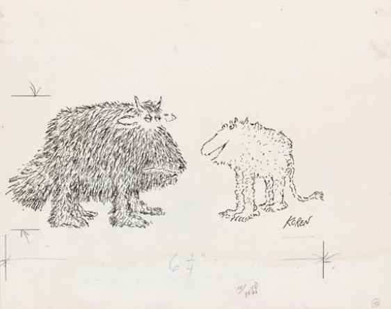 Artwork by Ed Koren, Are you fully lined?, Made of Pen and ink cartoon on paper