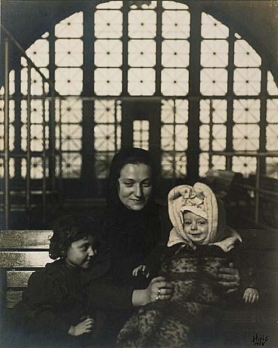Madonna of Ellis Island by Lewis Hine, 1905