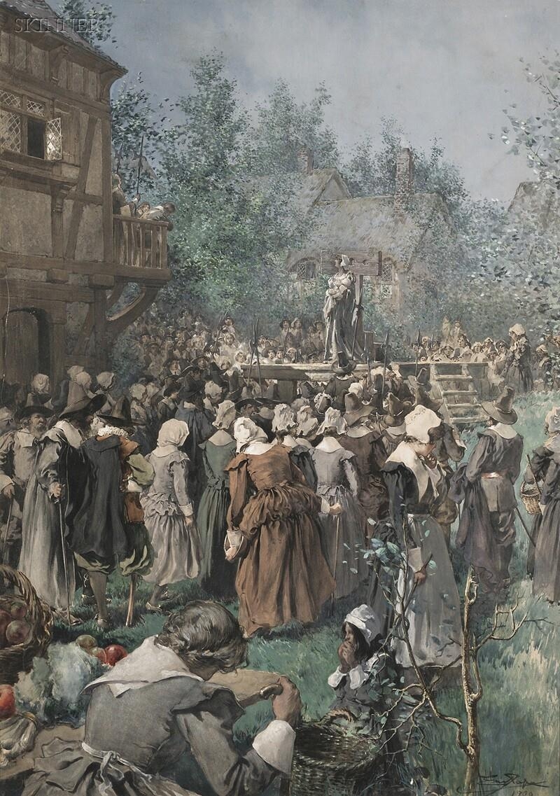 Eric L. Pape Standing on that miserable eminence/An Illustration for