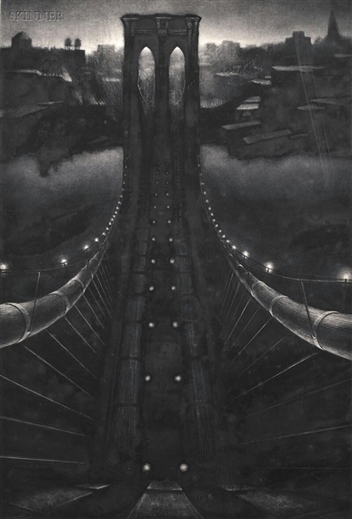 Brooklyn Bridge by Richard C. Harden, 1984