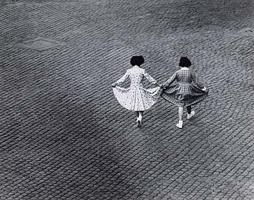 Dance of the Skirts, Trastevere, Rome by Herbert List, 1953