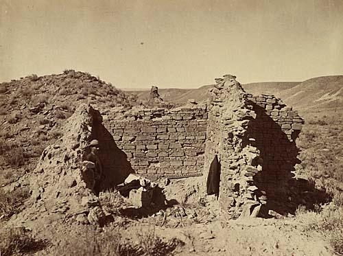 Ruins in Ancient Pueblo of San Juan, Colorado