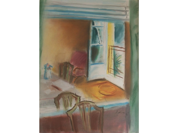 PARIS WINDOW by Guy Roddon, 1991