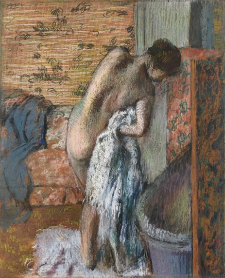 APRÈS LE BAIN (FEMME S'ESSUYANT)