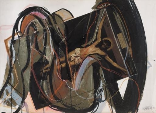 Maja by Wolf Vostell, 1986