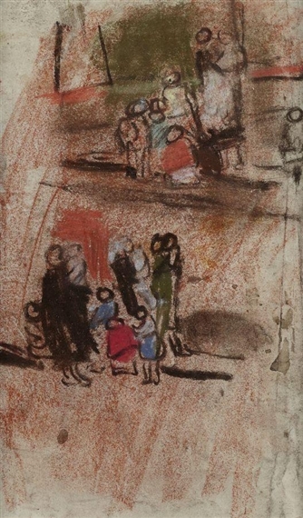 TWO GROUPS OF PEOPLE by Joan Kathleen Hardy Eardley