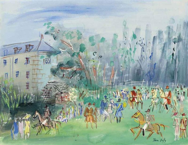 Jean Dufy | Chasse à courre à Preuilly-sur-Claise | MutualArt