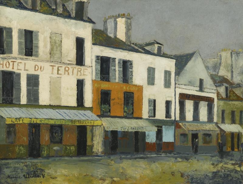 Maurice Utrillo | La Place du Tertre (Circa 1910) | MutualArt