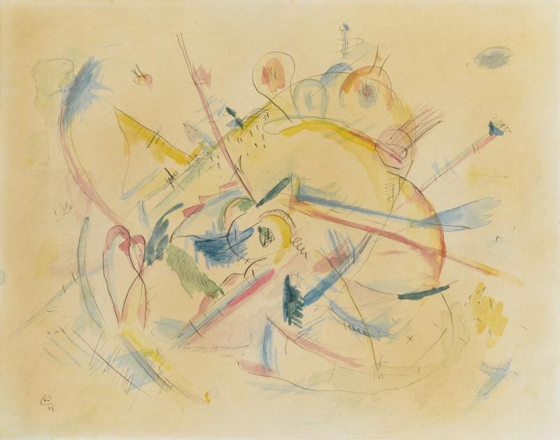 Wassily Kandinsky Ohne Titel Untitled 1915 Mutualart