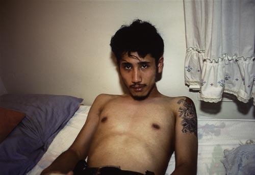 Kee in Bed by Nan Goldin, 1988