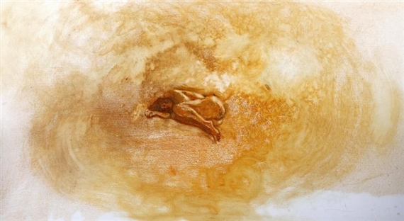 Study of female nude by Lawrence Marcuson