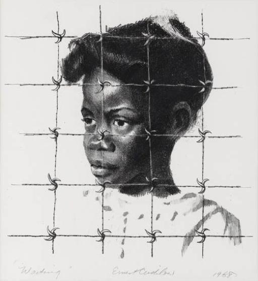 Waiting by Ernest Crichlow, 1968