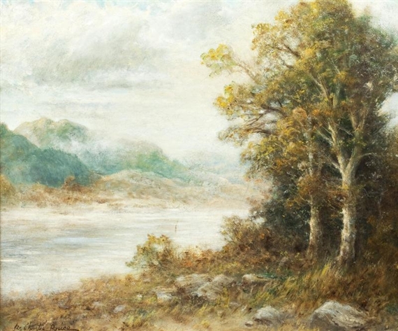 The lake side by James Christie Bruce