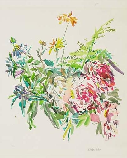 Fasan by Oskar Kokoschka, 1973