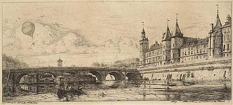 Le Pont-au-Change - Charles Meryon