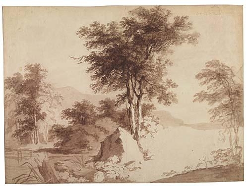 Landscape with a Large Tree