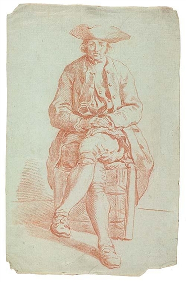 Jan Josef Horemans the Elder | A Seated 