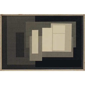 Two Works: Abstract Compositions - E. Kloszewski