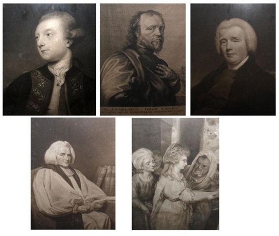 5 works: Edmundus Law .. by George Romney