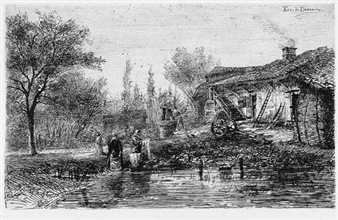 Collection of 36 Works: Untitled - Xavier De Dananche