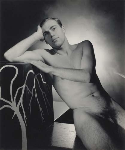 George Platt Lynes | Nude study of Ury Cabell (1938) | MutualArt.