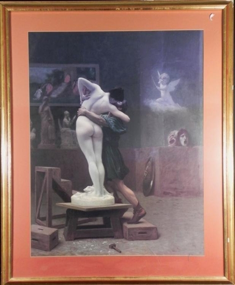 Jean-Léon Gérôme | Pygmalion And Galatea | MutualArt
