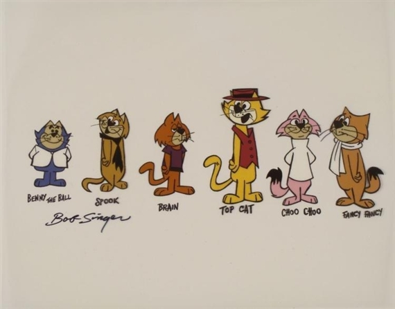 Top Cat and his whole gang by Bob Singer