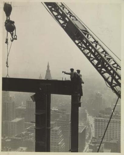 Empire State Building by Lewis Hine, 1931