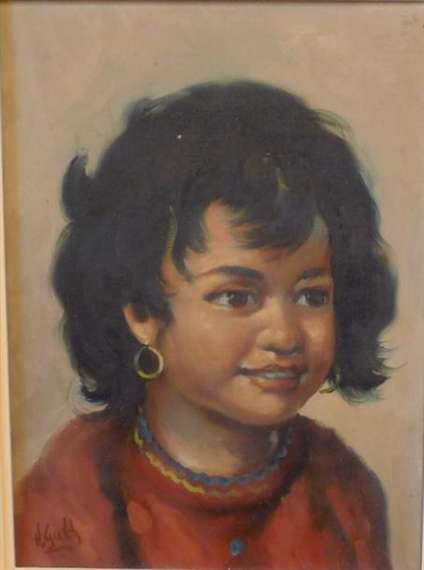 Henk Guth | Portrait Of A Child | MutualArt