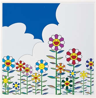 Takashi Murakami | Flowers (2002) | MutualArt