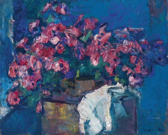 Geranium pot by Viktor Lederer, 1990