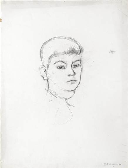 Head of a boy