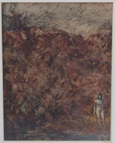 Robert Rukavina | Figure in landscape | MutualArt