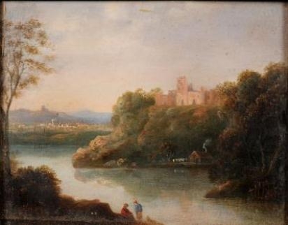 John Rathbone | A River Scene | MutualArt