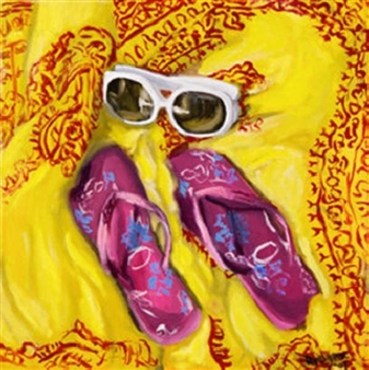 Sunnies and Thongs - Dara Lynne Lenehan